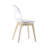 Academy Armless Chair with Wooden Frame-91695966
