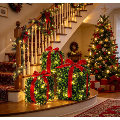 Plastic Freestanding Christmas Outdoor Lights