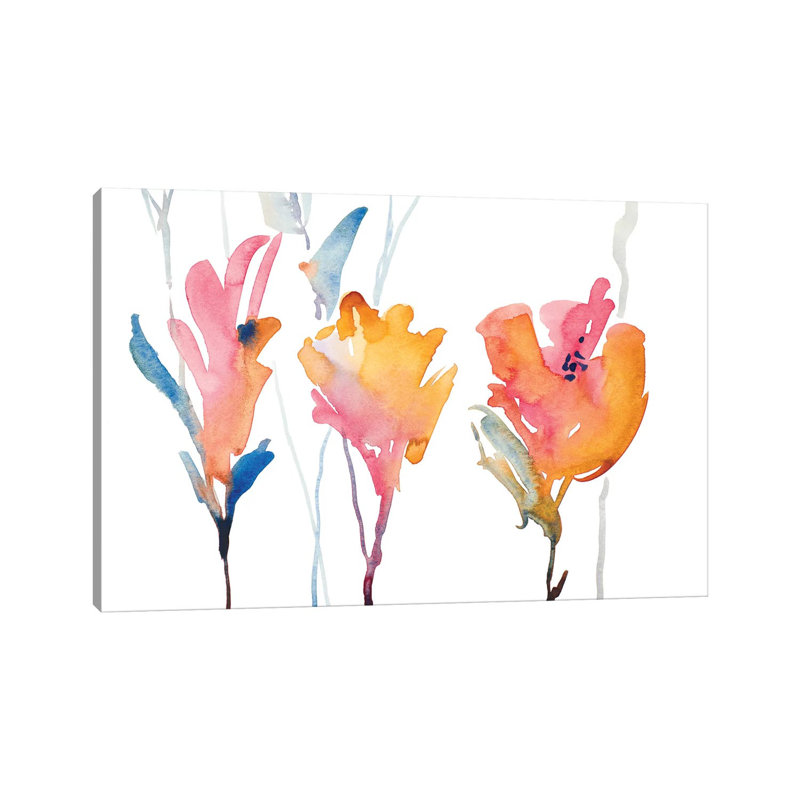 September Blooms II by Lanie Loreth - Wrapped Canvas Painting, 101.6 cm H x 66.04 cm W x 1.91 cm D