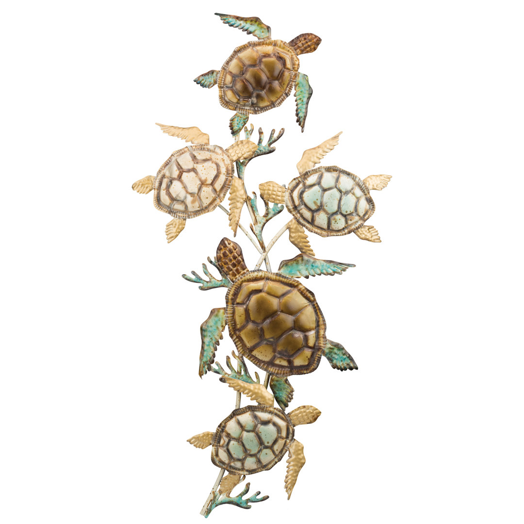 5 Sea Turtle Wall Decor Regal Art & Gift