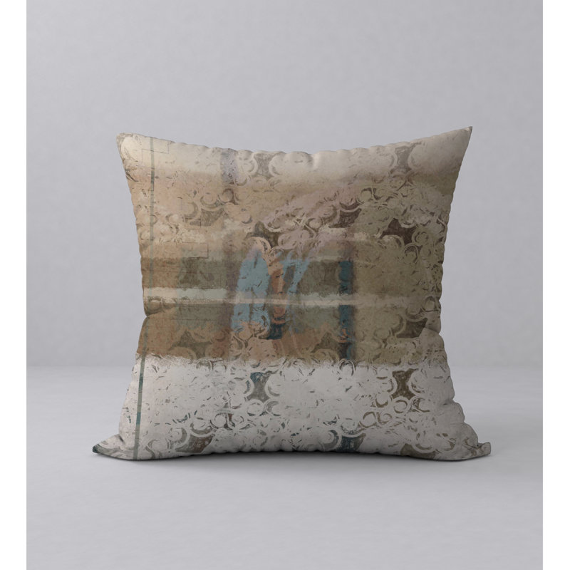 Reversible Throw Pillow, 18" x 18"