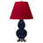Bleu / argent antique