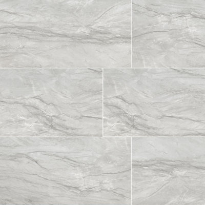 Carrelage de sol et de mur en porcelaine mat 24 po x 48 po Marnix