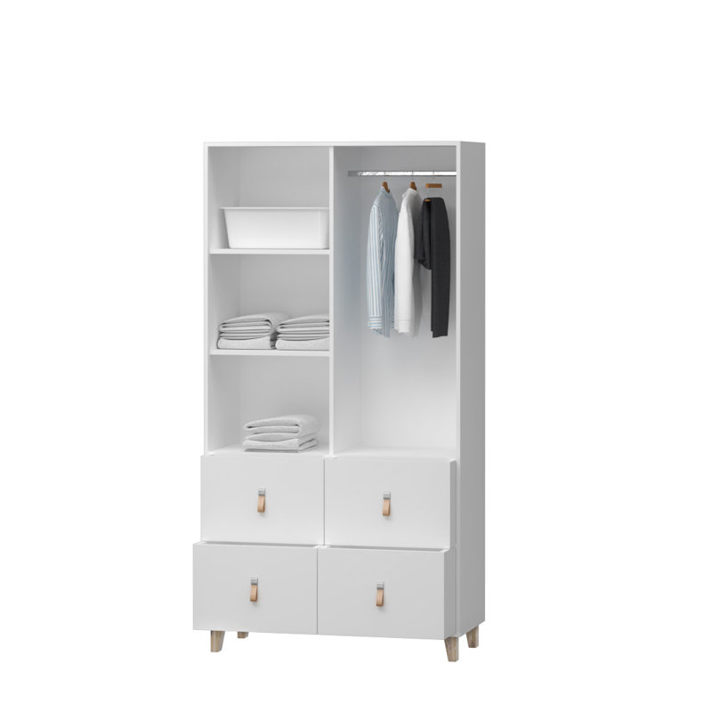Keefe 2 Door Manufactured Wood Wardrobe
