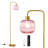 67" Arched/Arc Floor Lamp With Remote Control And Bulb-1412815373