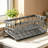Adjustable Sink Caddy Organizer, 3-Way Rotatable Drain Kitchen Sink Storage Rack for Sponges, Brushes & Dish Towels