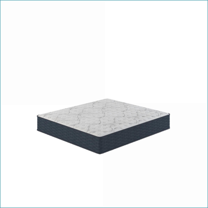 Matelas Restonic ComfortCare DreamLux en peluche très grand californien | Mousse | Blanc + bleu