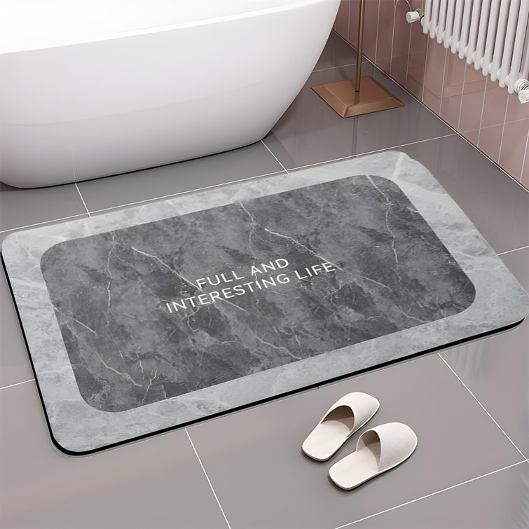 Wayfair Rodan Wave Bath Rug Set Orren Ellis Color: Mint