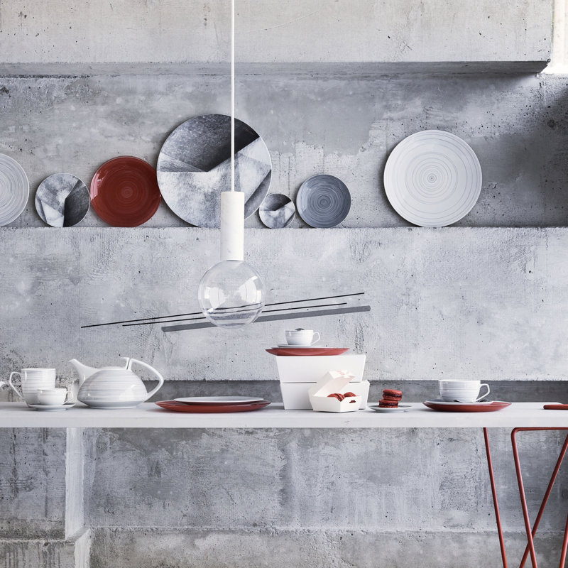TAC Stripes 2.0 Porcelain Dinner Plate