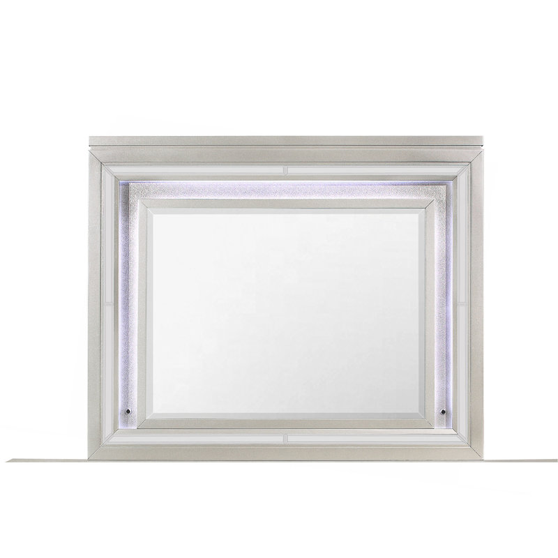 Miroir Cross Champagne avec DEL