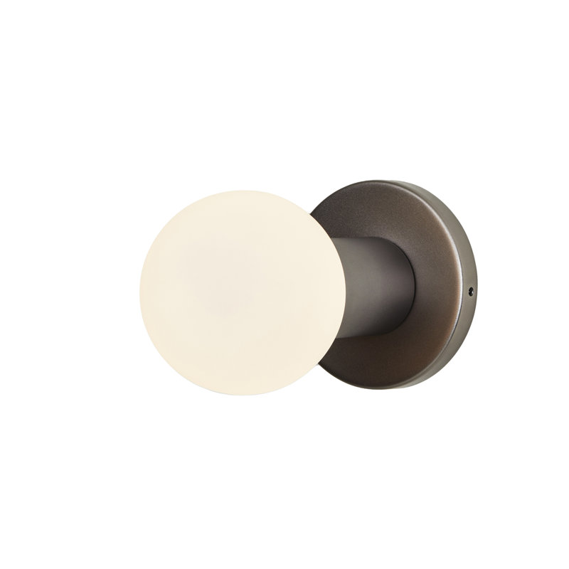 Lochan 1 - Light Flush Mounted Sconce, Graphite