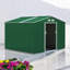 Oxford 9 ft. W x 8 ft. D Metal Garden Shed-369097044