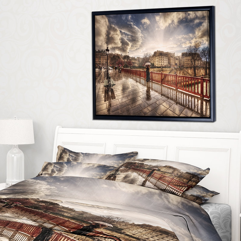 «Bridge», reproduction d'impression sur toile tendue, H 12 po x l 20 po x P 1 po