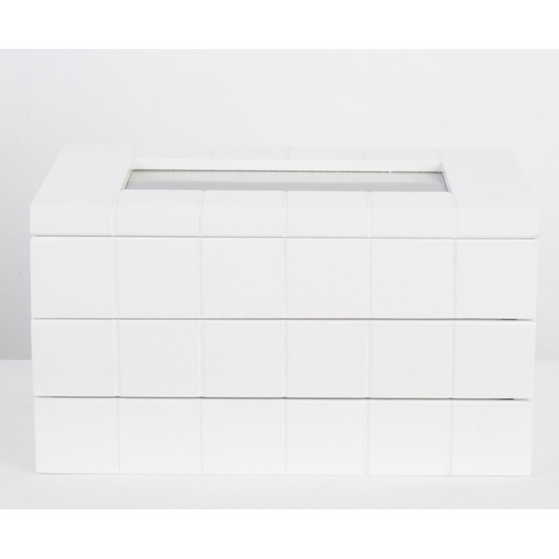 Wood Jewelery Box + Drawers
