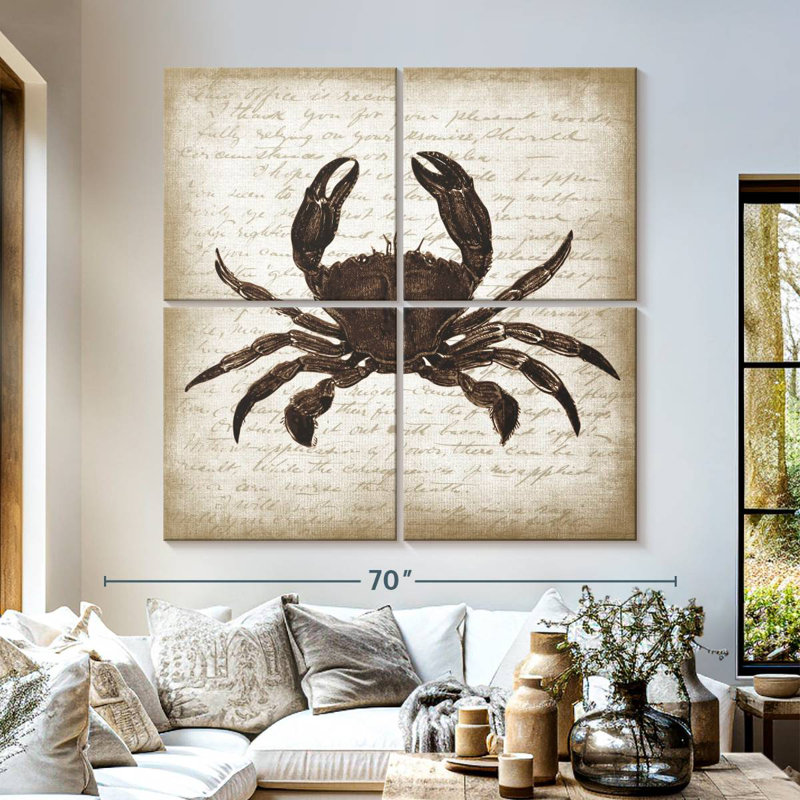 Crabe Brampt II, H 57 po x l 57 po