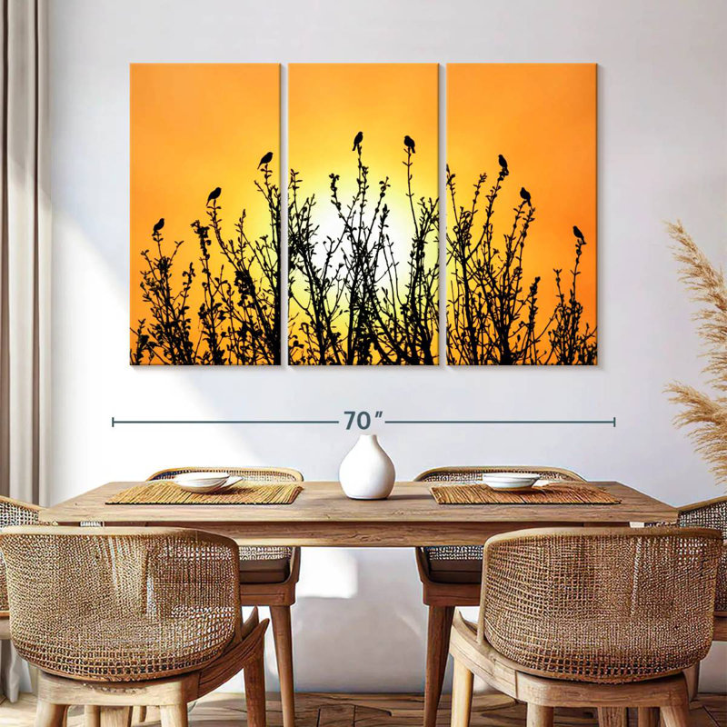 Brampt The Dawn Chorus, 42" H x 65" W