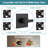 Replacement 12" Rainfall Shower Faucet Tub Trim Kit For Delta 13/14 Series-116729213