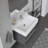 Duravit Vero Ceramic Rectangular Vessel Bathroom Sink with Overflow-33763743-33763741