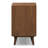 Cura American Black Walnut Wood Nightstand