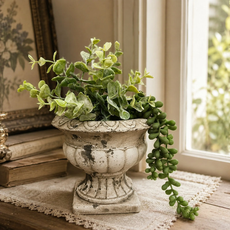 Pot de fleurs antique
