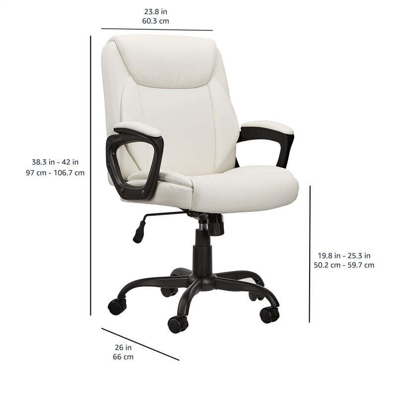 Itxel Task Chair, White