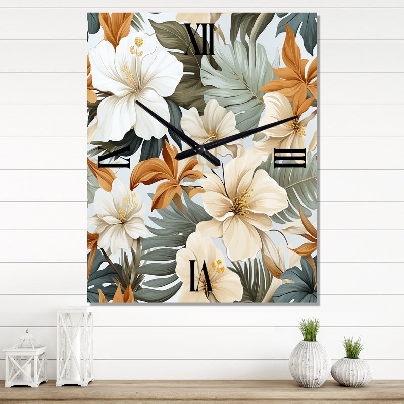 Janlyn - Horloge murale moderne bohémienne et éclectique, Très petit