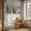 Forest Enclave, ensemble de 3 impressions dans un cadre-641271580-641271529