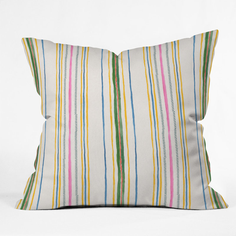 Stripe Outdoor Throw Pillow