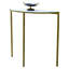 Hammered Gold Console