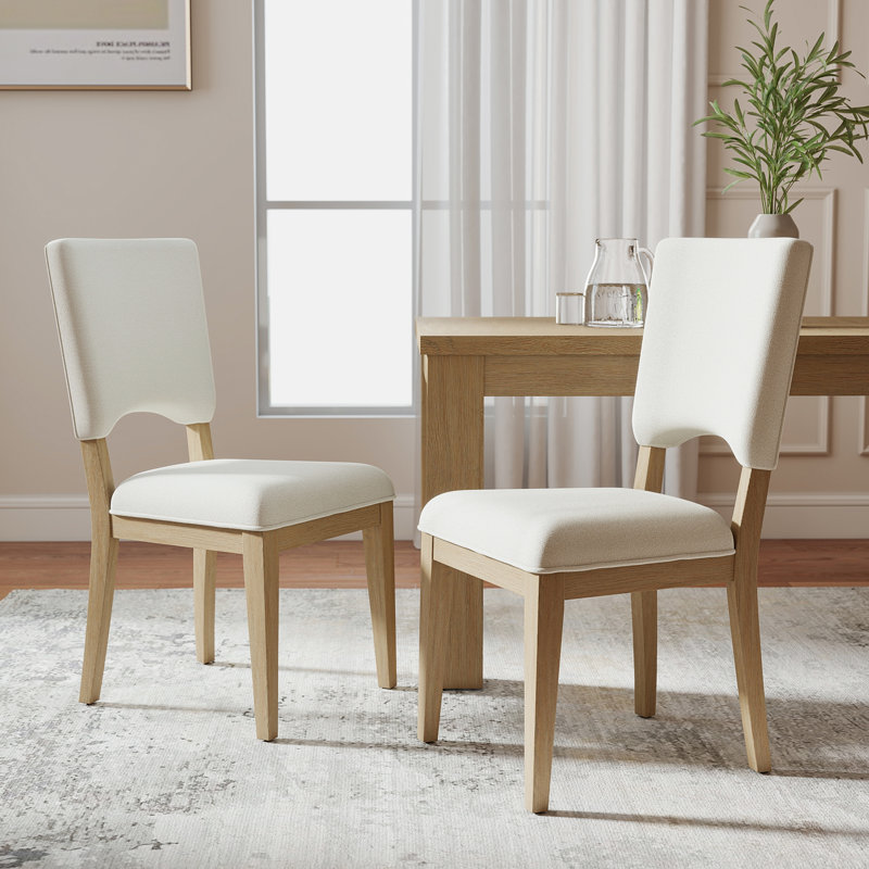 Dutton Dining Chair (Set of 2), Natural Oak
