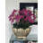 Vivien Gold Vase With Phaleanopsis Orchids-111971911