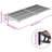Vidaxl Door Canopy Gray And Transparent Polycarbonate-102412323