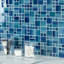 Carrelage mosaïque en verre pour piscine-55624284