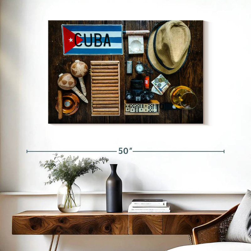 La culture cubaine, H 26 po x l 39 po