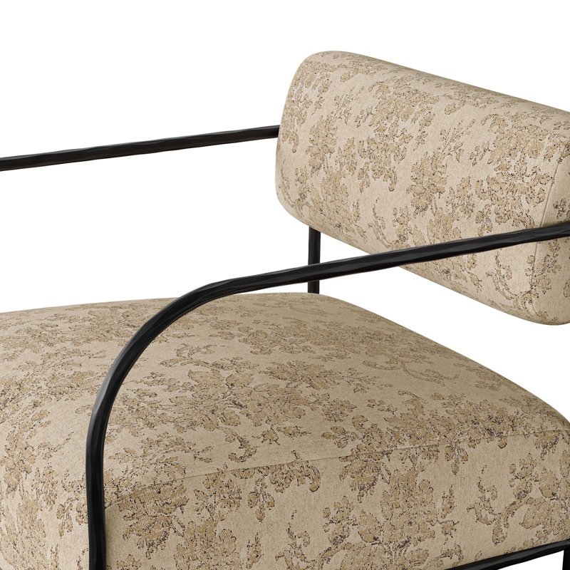Fenn Chair-Champagne Mongolian Fur