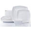 Waterside 12pc Square Melamine Dinner Set