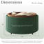 Table basse ronde avec rangement Verve-1363557109