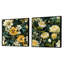 Veltri - Ensemble de 2 collages floraux carrés-102162458-102162462