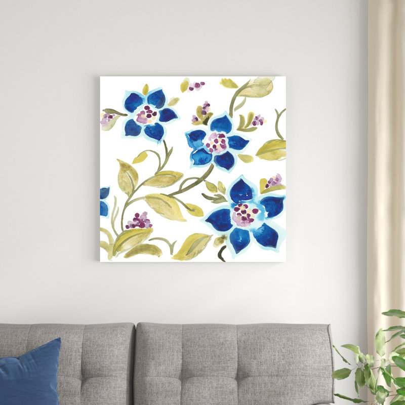 Abbey Floral Tiles II, H 30 po x l 30 po x P 1,25 po