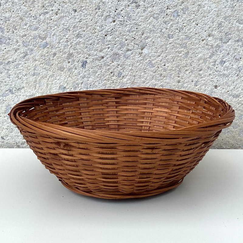 Bol rond à pain brun, 10"