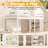 Low Loft Bed Twin Size With Led Lights-870766859
