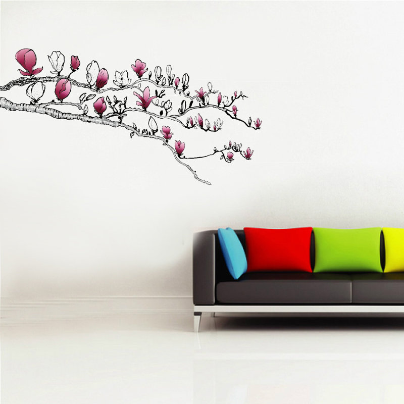 Décalcomanie murale très magnolia