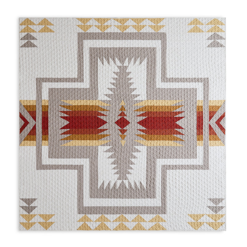 Harding Quilt Set, King Quilt + 2 King Shams