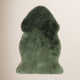 Gunnar Sheepskin Dark Green Rug