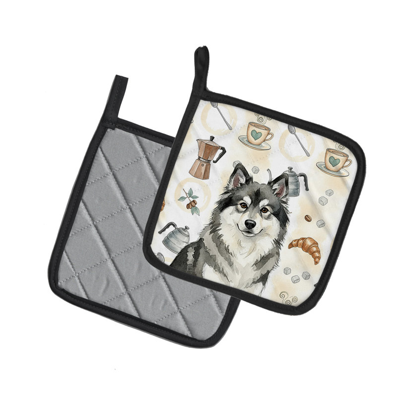 Paire de poignées Keeshond