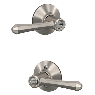 Dempsey Keyed Entry Lever with Plymouth Trim