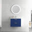Meuble-lavabo simple 24 po avec plateau en céramique Maja