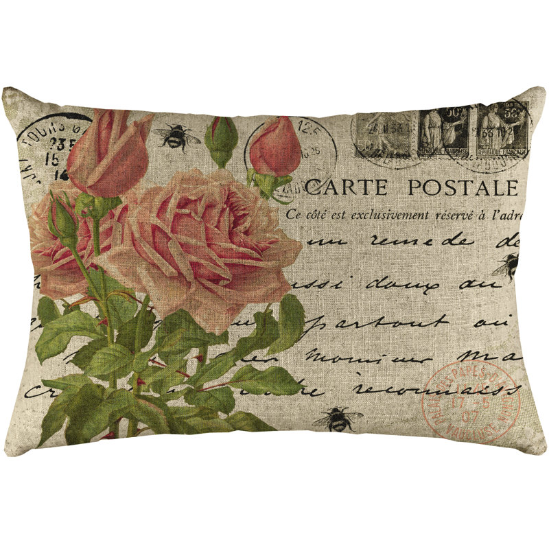 French Linen Throw Pillow