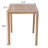 Arian Patio Square Acacia Wood Bar Table With Slatted Top-546619745
