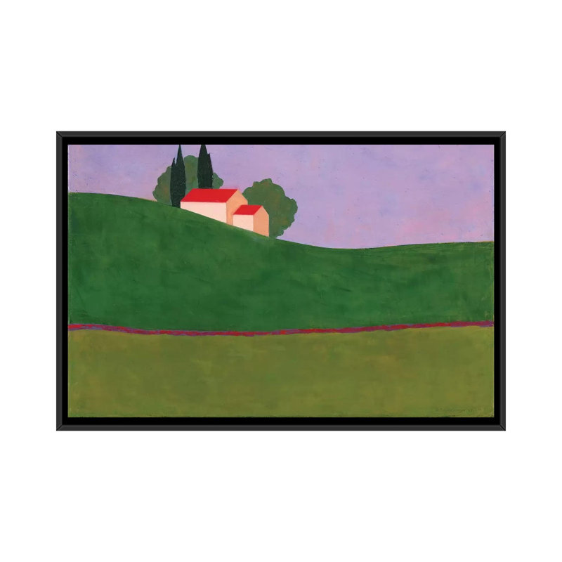 Taoz by Itzu Rimmer - Painting on Canvas, 101.6 cm H x 66.04 cm W, Black Framed
